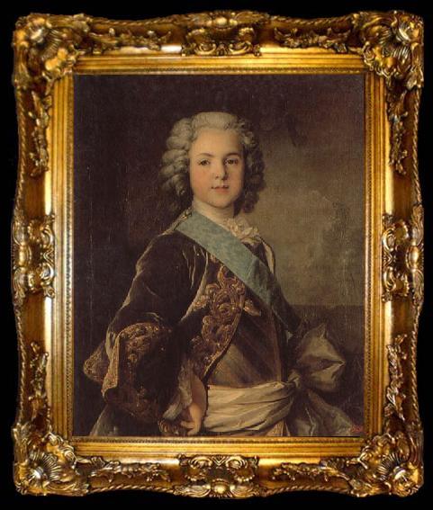 framed  Louis Tocque Louis,Grand Dauphin de France, ta009-2